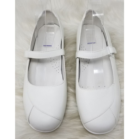 Propet White Mary Jane Nurse Medical Field Comfort Shoe 9.5 - Picture 1 of 6